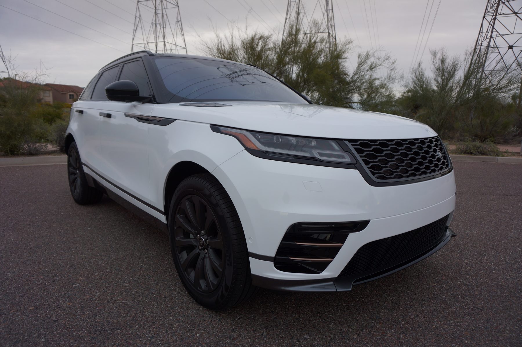 Range Rover Velar Wrapped Gloss White - Pro Motorsports : Pro Motorsports
