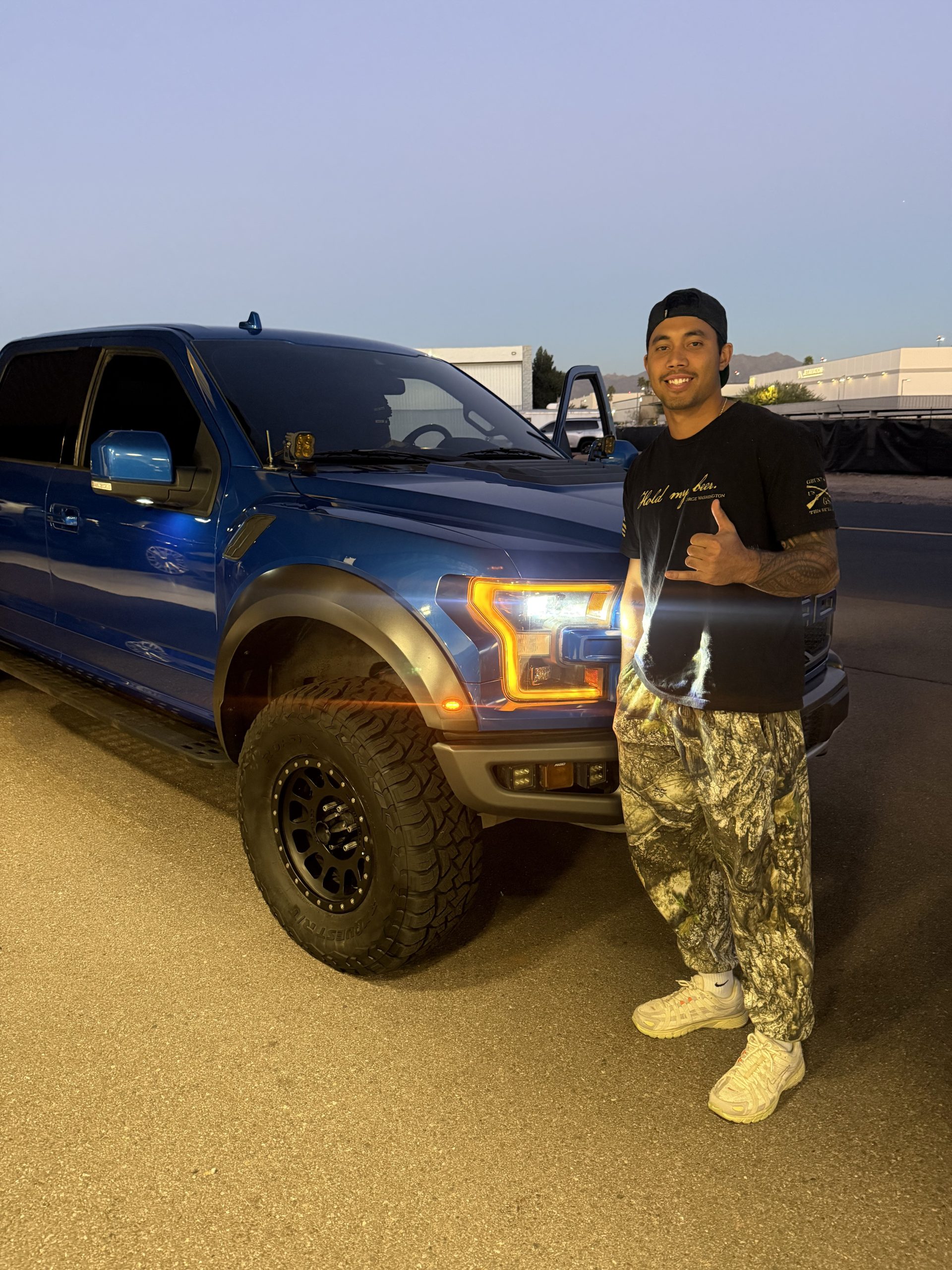 Maui Ahuna San Francisco Giants Pro Motorsports Scottsdale AZ